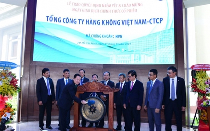 Hơn 1,4 tỷ cổ phiếu của Vietnam Airlines được niêm yết trên HOSE