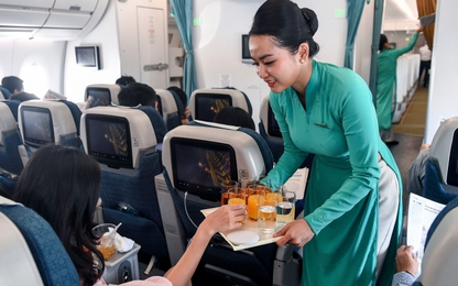 Vietnam Airlines khôi phục một số dịch vụ trên chuyến bay