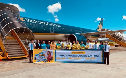 Vietnam Airlines khai trương hai đường bay mới Điện Biên-Hải Phòng và Đà Lạt-Phú Quốc