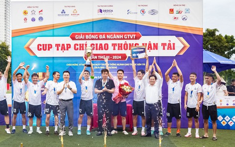 Nam Anh vô địch Giải bóng đá ngành GTVT Cup Tạp chí GTVT lần thứ III năm 2024