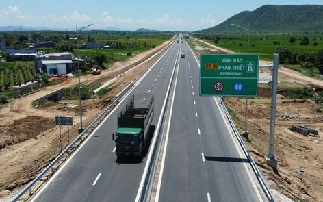 Bộ Xây dựng thúc tiến độ nhiều hạng mục cao tốc Vĩnh Hảo - Phan Thiết