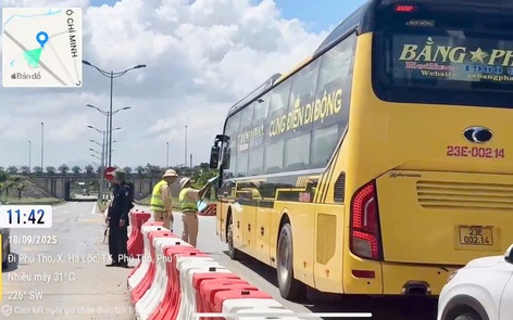 Xuất hiện nhiều vi phạm giao thông trên cao tốc Nội Bài - Lào Cai, CSGT khuyến cáo gì?