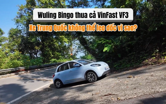 Wuling Bingo không lên nổi dốc mà VinFast VF3 từng leo: Khách Việt đánh giá ra sao?