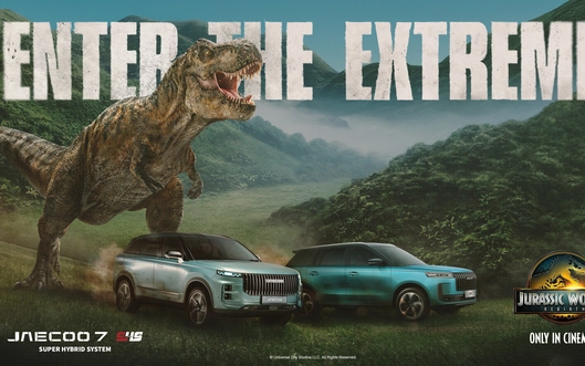 Jaecoo bắt tay siêu phẩm "Thế giới khủng long: Tái sinh": Khi off-road giao thoa với kỷ Jura