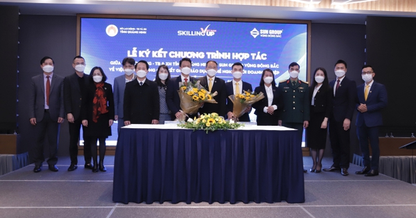 Sun Group ký kết hợp tác với Sở LĐTB và Xã hội Quảng Ninh