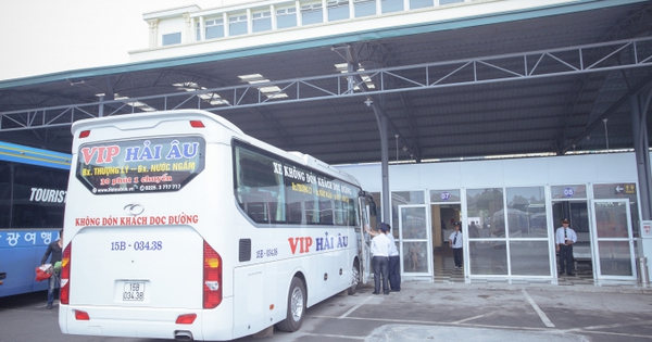 Cận cảnh tuyến xe khách VIP Hải Âu BX Thượng Lý - BX Nước Ngầm