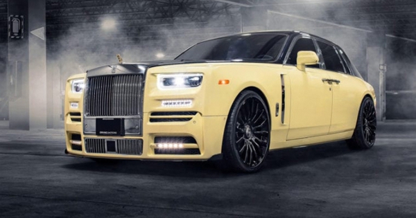 Siêu xe RollsRoyce Phantom mạ vàng 10 năm tuổi rao giá 155 tỷ