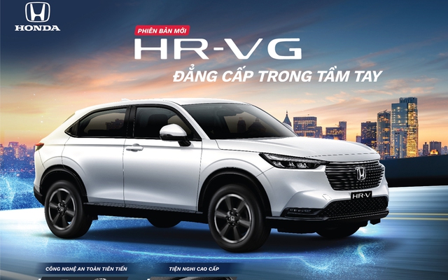 Phiên bản mới Honda HR-V G 2022 về Việt Nam, giá 699 triệu đồng