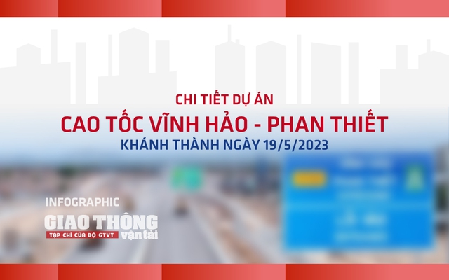 INFOGRAPHIC: Toàn cảnh cao tốc Vĩnh Hảo - Phan Thiết chuẩn bị khánh thành