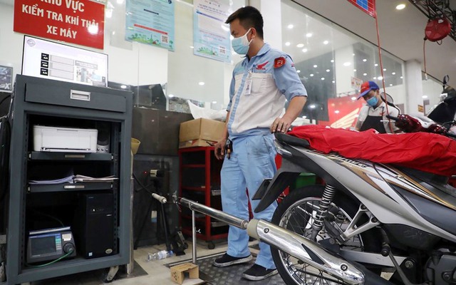 Xe máy sẽ áp dụng khí thải mức 4