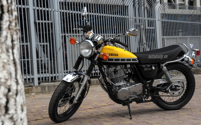 Xế cổ Yamaha SR400 phiên bản cuối cùng kỷ niệm 43 năm trình làng