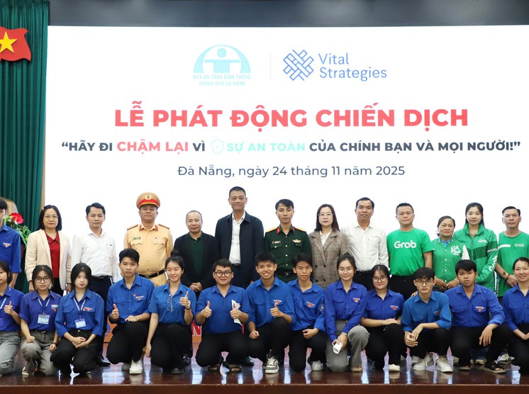 Đà Nẵng. phát động chiến dịch “Hãy đi chậm lại vì sự an toàn của chính bạn và mọi người”