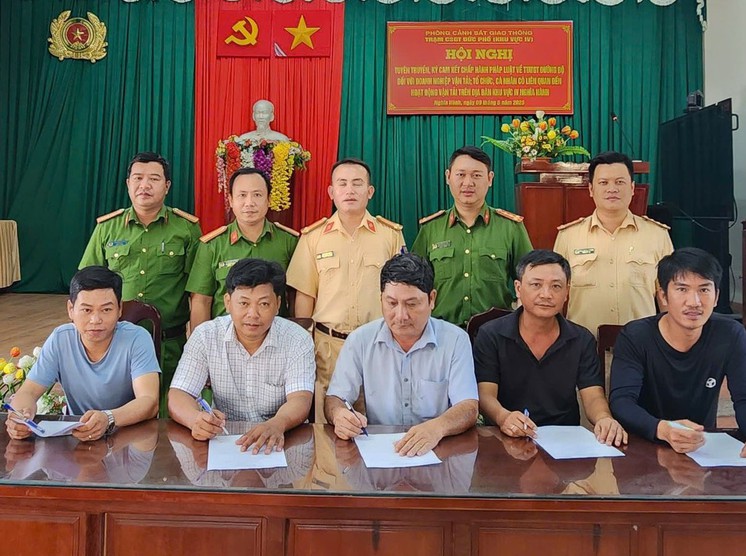 Quảng Ngãi tuyên truyền pháp luật ATGT