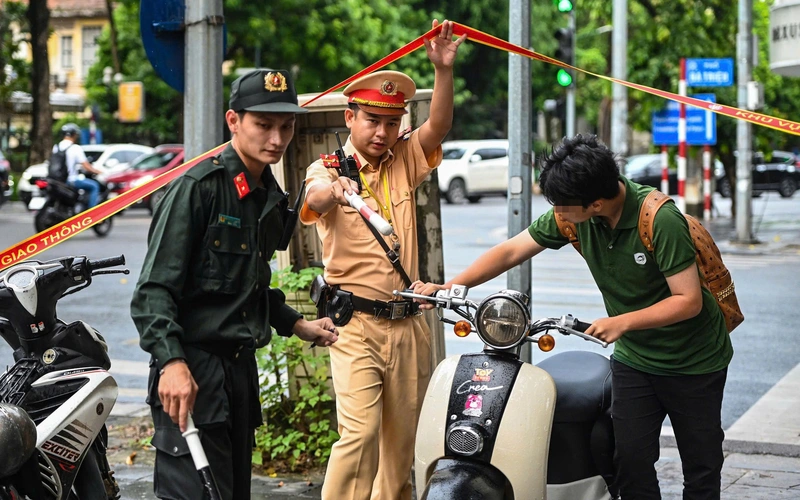 CSGT cả nước ra quân xử lý học sinh vi phạm giao thông